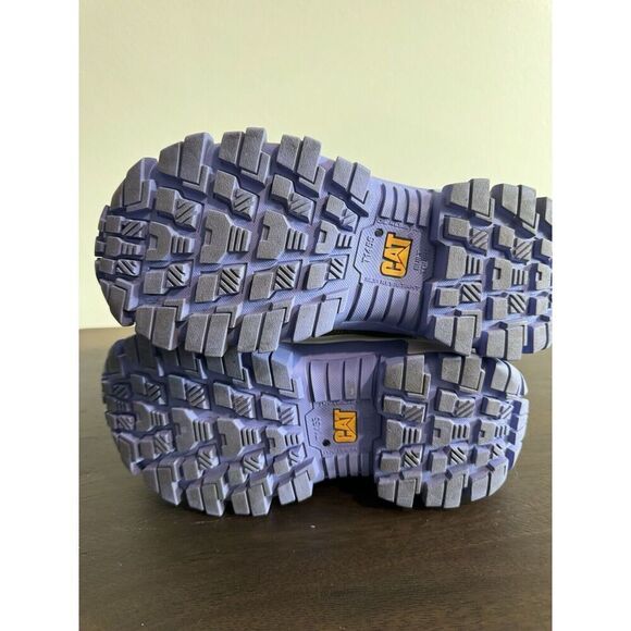 Stylish Women's Work Sneakers in Caterpillar Pink and Gray - Picture 7 of 8